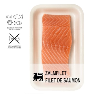 Delhaize | Zalmfilet | Zonder vel 