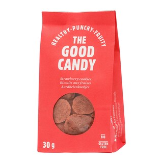 The Good Candy | Koeken | Aardbeien | Bio | Zonder gluten 