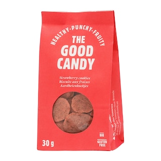 The Good Candy | Koeken | Aardbeien | Bio | Zonder gluten 