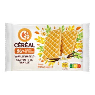 Céréal | Sugar control | Gaufrettes vanille | Maltitol 90 gr