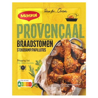 Maggi | Idee du jour-Idee van de dag | Papillotes Kip | Provencaal Kruiden 