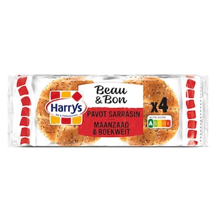 Harrys | Burger | Maanzaad boekweit 340 gr
