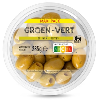 Delhaize | Olijven natuur 285 gr