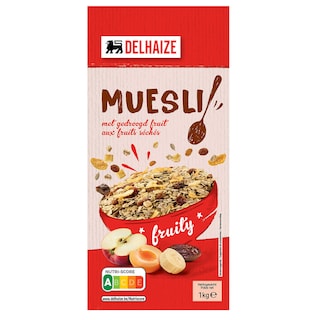 Delhaize | Muesli | Gedroogd Fruit 