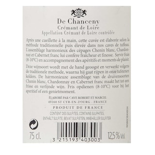 De Chanceny | Crémant de Loire | Brut 