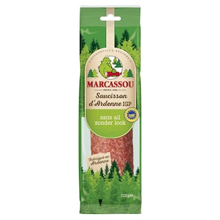 Marcassou | Ardense Worst | Zonder Look 225 gr