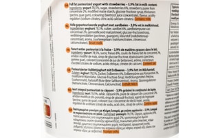 Delhaize | Yoghurt | Vol | Aardbei 