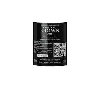 FR BORDEAUX PESSAC LEOGNAN | CHATEAU BROWN 2011 