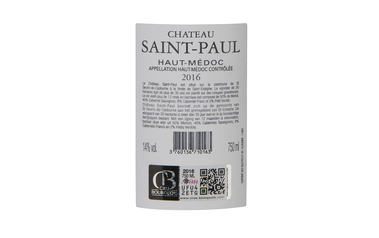 France - Frankrijk | Bordeaux - Haut Médoc | Château Saint Paul 2016 