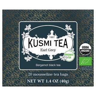 Kusmi Tea | Thee | Zwarte | Earl Grey | Bio 20 x 2 gr