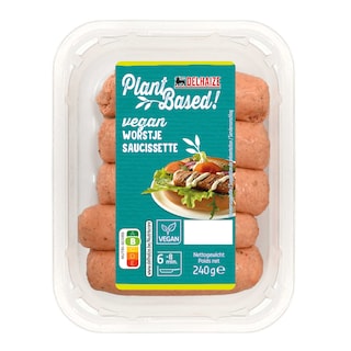 Delhaize | Plant-Based | Saucissette | Vegan 