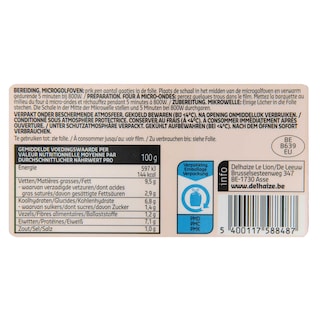 Taste of Inspirations | Wout Bru | Filet de poulet au lard 500 gr