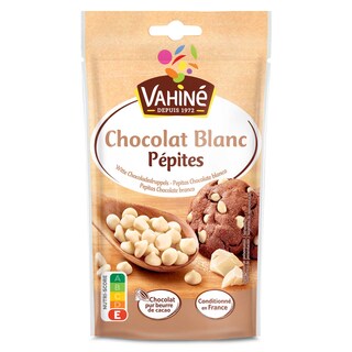 Vahiné | Decoratie | Chocoladedruppels | Wit 100 gr