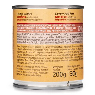 Delhaize | Wortelen Fijn | Extra 