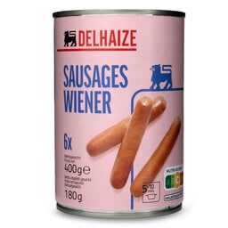 Delhaize | Saucisses | Wiener 