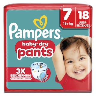 Pampers | Baby Dry Pants | Luierbroekjes | Maat 7 