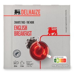 Delhaize | Thé | Petit déjeuner | 100S 180 gr