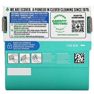 Ecover | Capsules lessive | Universal | Eco 34 pc