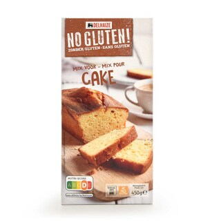 Delhaize | No gluten! | Mélange à gâteaux | Sans gluten 450 gr