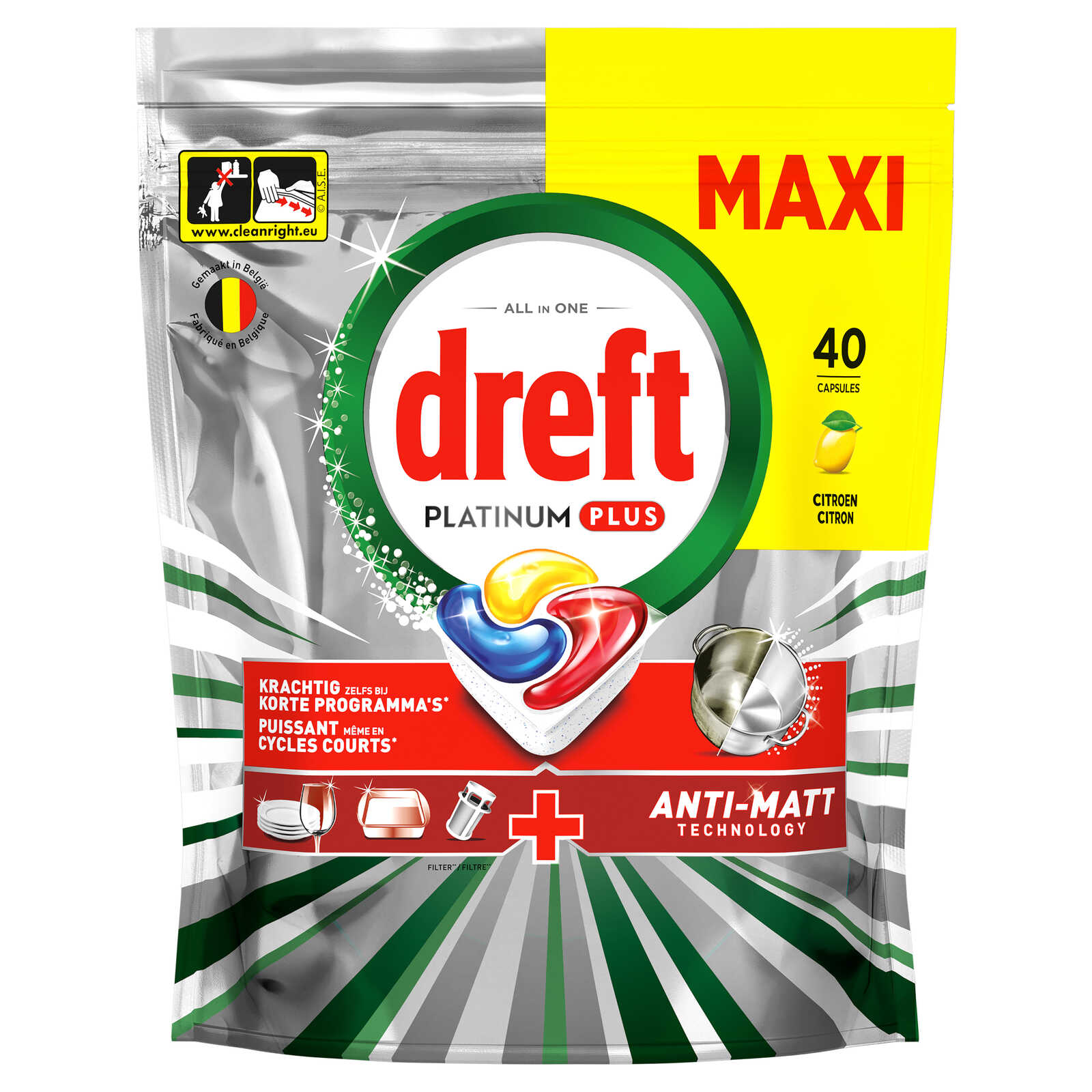 Dreft Allin1| Vaatwascapsules | Citroen