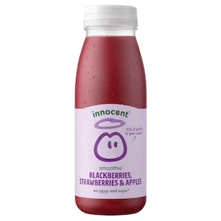 Smoothie | Zwarte bes, aardbei en appel | Vers