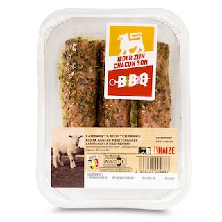 Delhaize | Lamskefta | Mediterraans +/- 210 gr