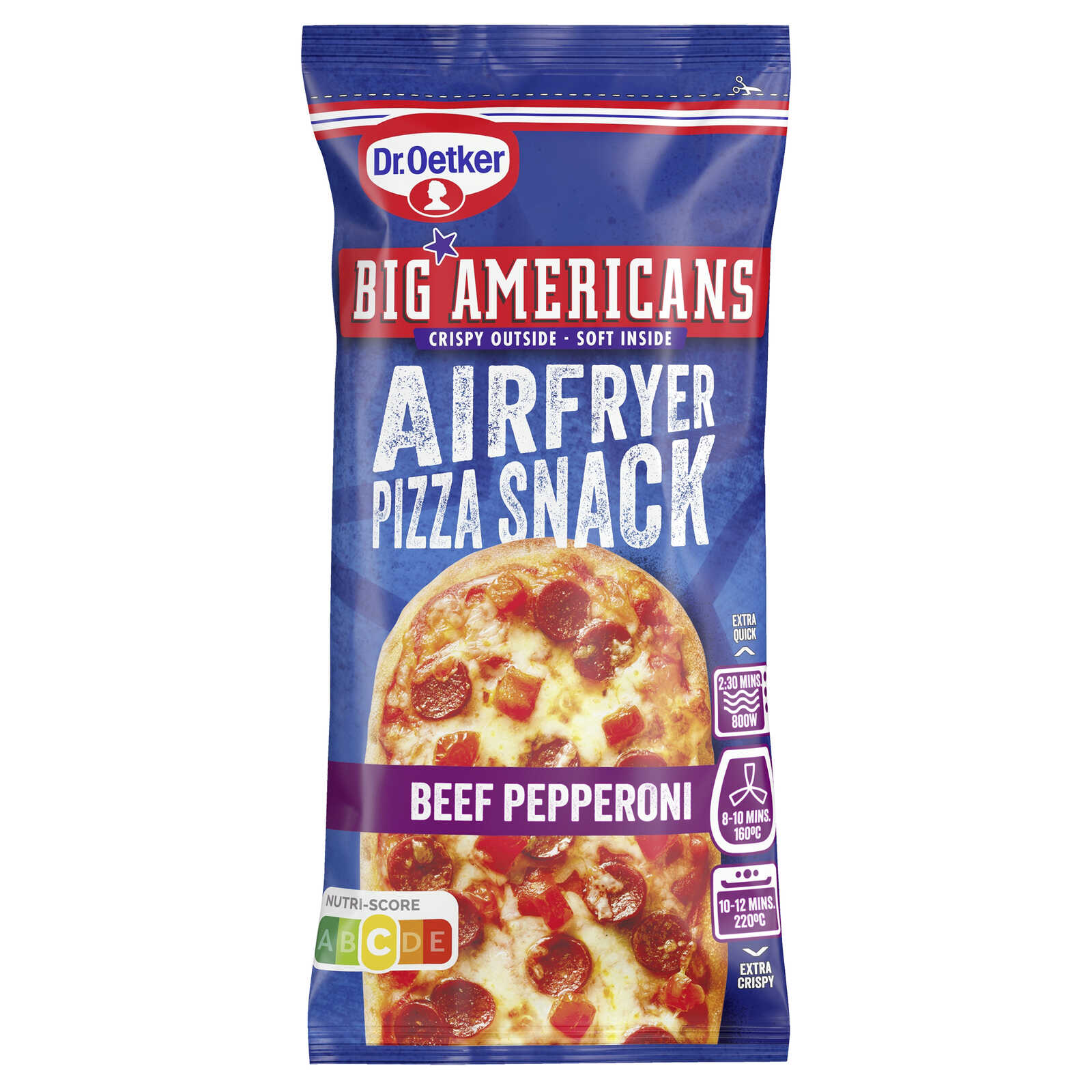 Dr. oetker Pizza | Airfryer | Beef | Pepperoni