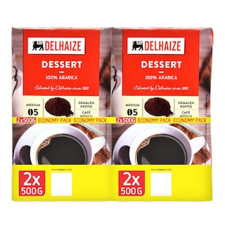 Delhaize | Koffie | Gemalen | Dessert 