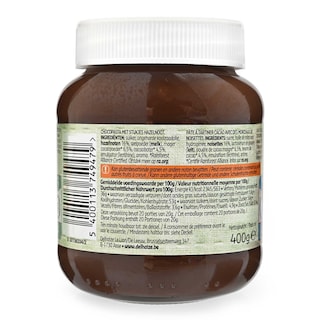 Delhaize | Pâte à tartiner | Choco/Noisette | Crunchy 400 gr
