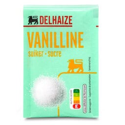 Delhaize | Suiker | Gevanillineerd 10 x 8 gr