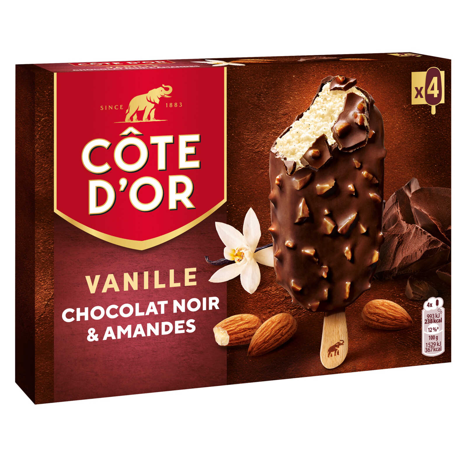 Côte d'Or Stick | Vanille | Pure Chocolade & Amandel