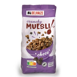 Delhaize | Crunchy | Muesli | Choco 750 gr