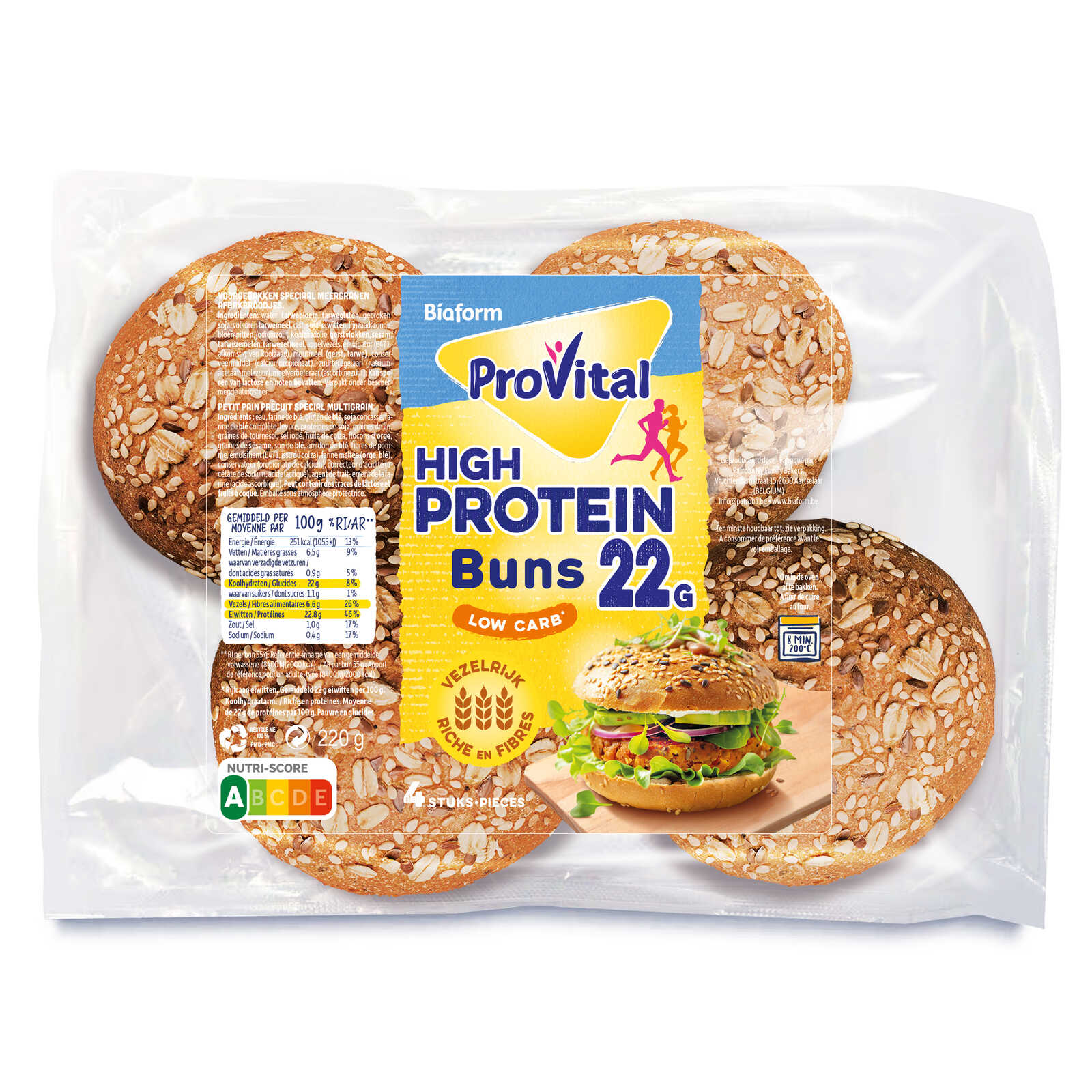 Biaform ProVital | Protein buns
