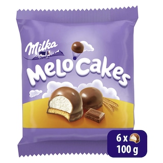 Milka | Melo Cakes | Koekjes | Chocolade | Cakes | 6 Stuks 100 gr