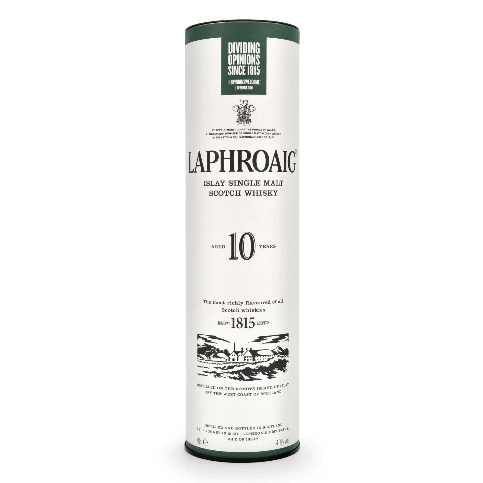 Laphroaig | Islay Single Malt Scotch Whisky 10 Years | 70 cl