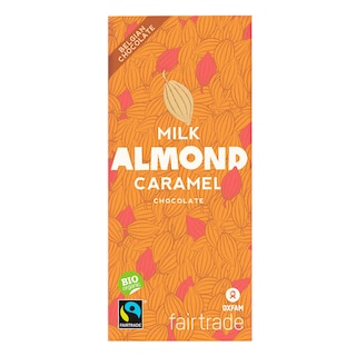 Oxfam | Chocolat | Lait Amandes Caramel | fairtrade | bio 
