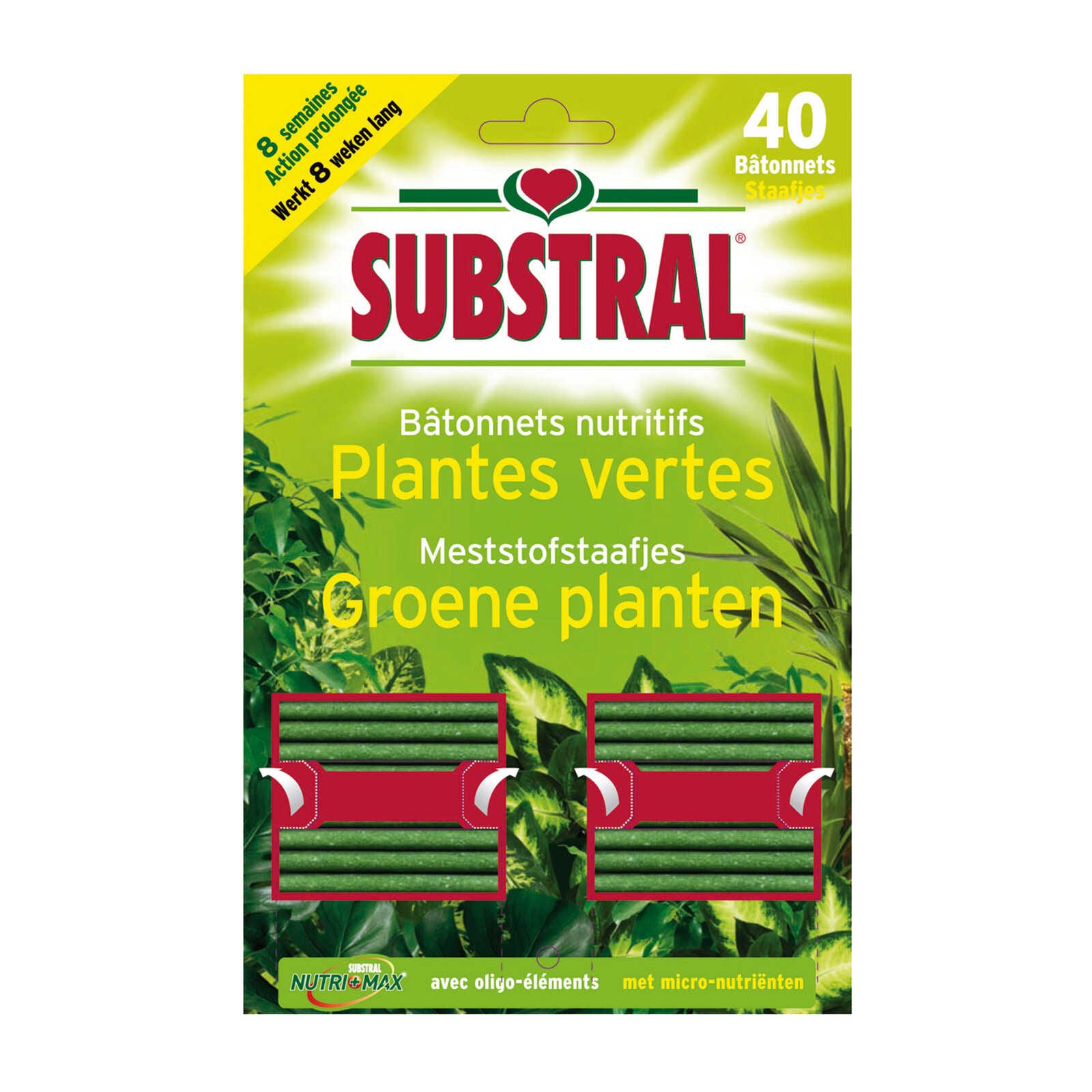 Substral Meststofstaafjes | Groene planten