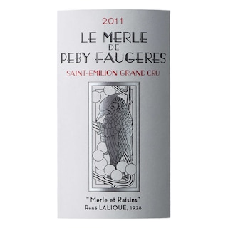 Le Merle de Peby Faugeres | Saint-Émilion Grand Cru | 2011 