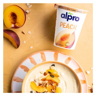 Alpro | Perzik | Plantaardig | Altern | Yoghurt 