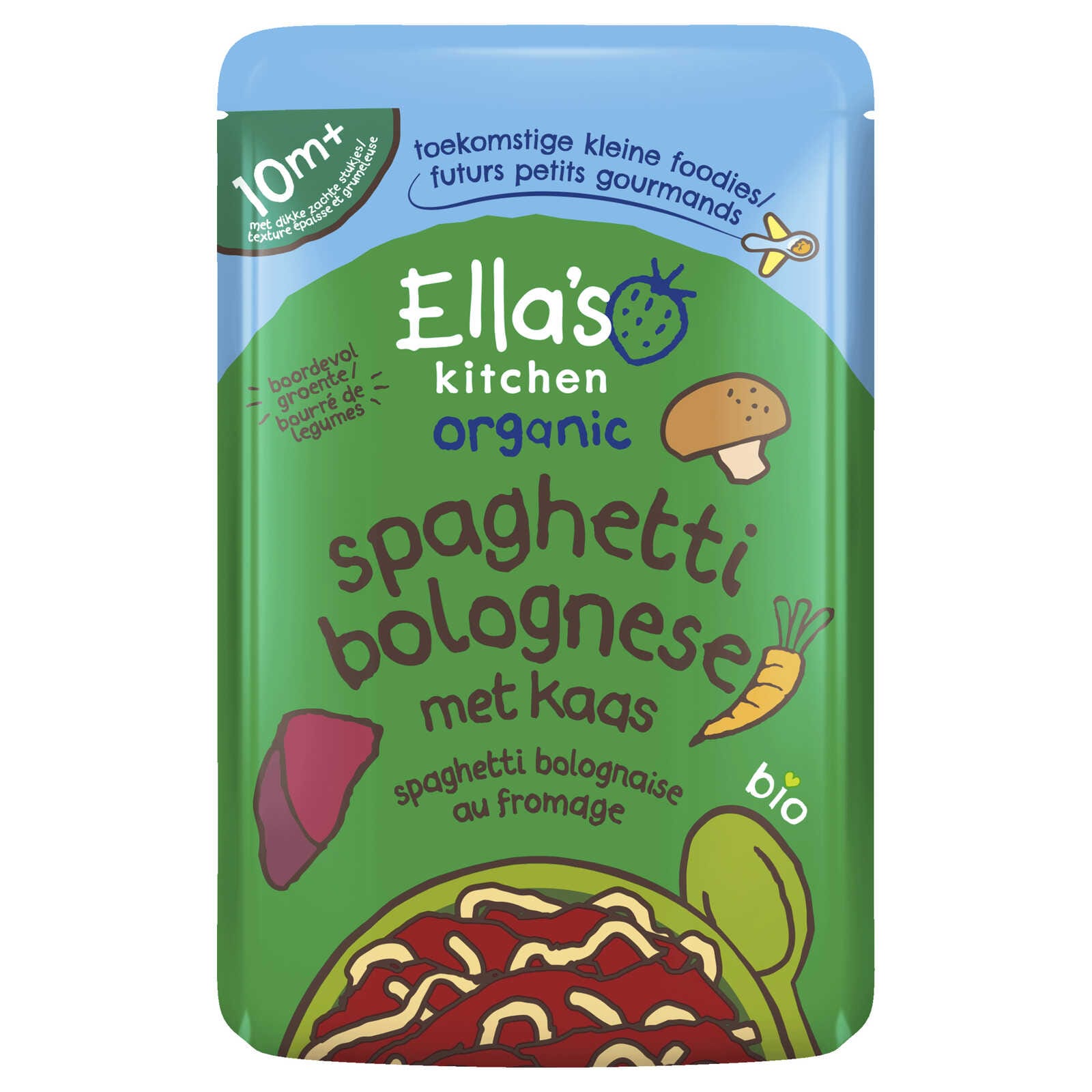 Ella's Kitchen Maaltijd | Spaghetti Bolognese | 10M | Bio