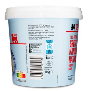 Delhaize | Yoghurt | Griekse stijl | Natuur 10% 1 kg
