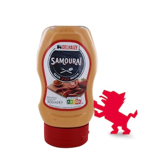 Delhaize | Sauce | Samourai | Squeeze 30 cl