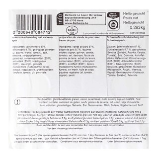 Delhaize | Burger | Ardennais +/- 250 gr