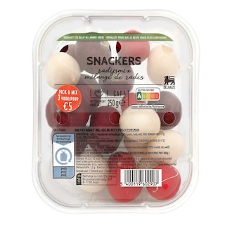 Delhaize | Radis mix | Snack 250 gr