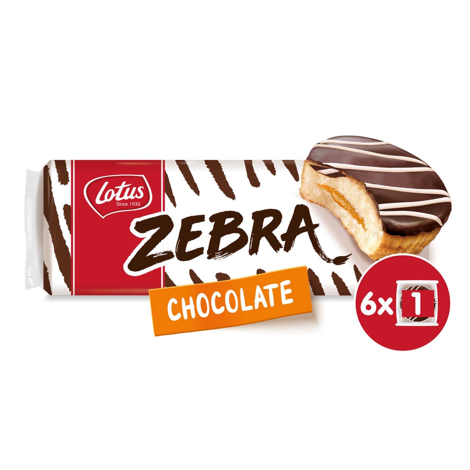 Lotus Gebak | Zebra | Chocolade