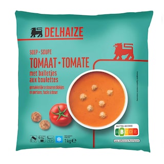 Delhaize | Soep | Tomaten | Ballekes 