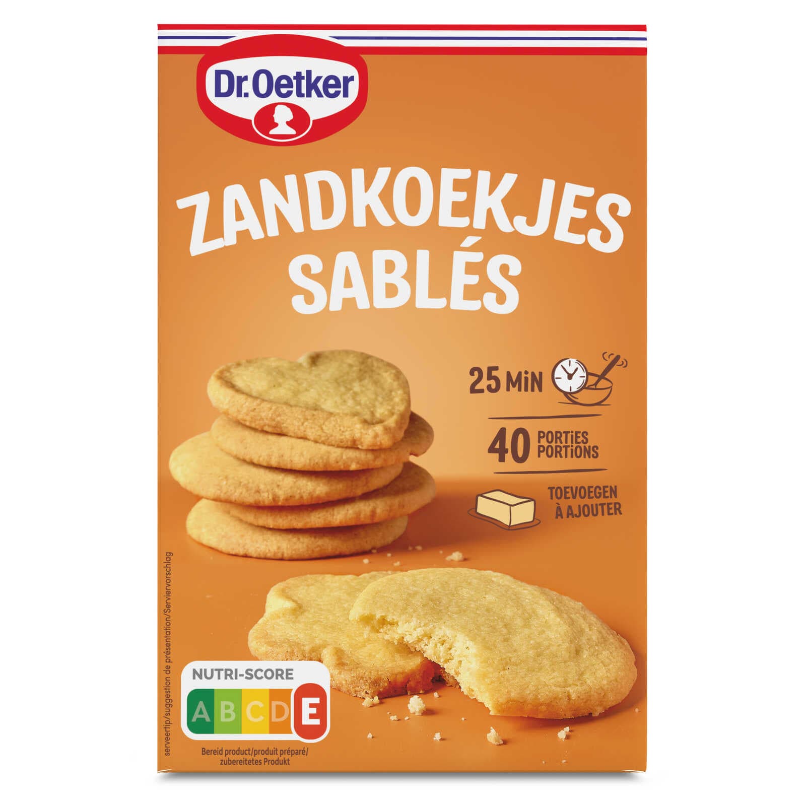 Dr. oetker Zandkoekjes | Bereidingsmix