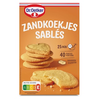 Dr. oetker | Zandkoekjes | Bereidingsmix 400 gr