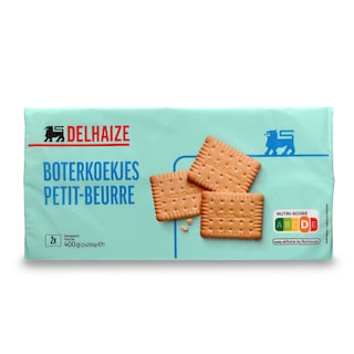 Delhaize | Koekjes | Boterbiscuits 2 x 200 gr