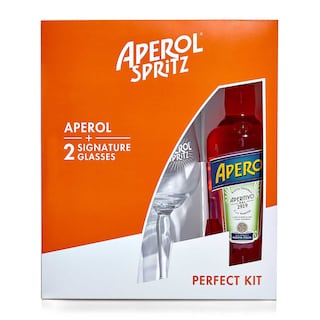 Aperol | 70CL GIFBOX APEROL+2GLAS 